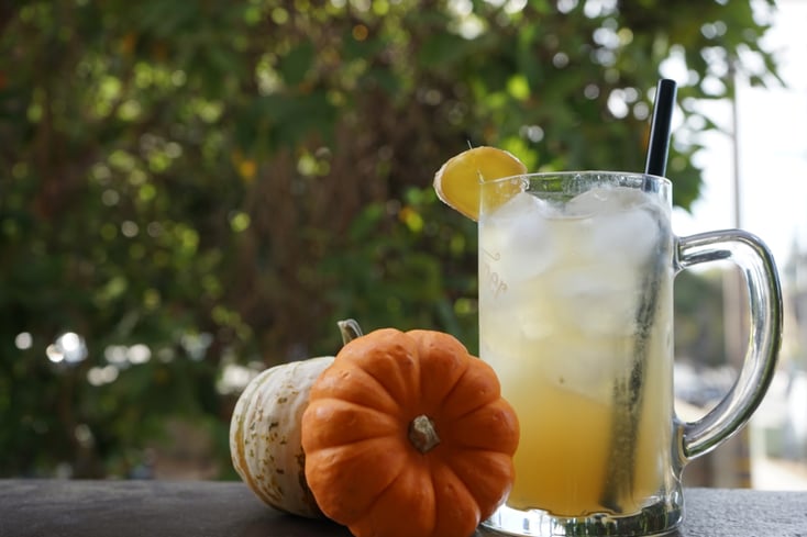 Spiced Pear Dark n’ Stormy