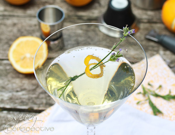 Lavender Meyer Lemon Tom Collins